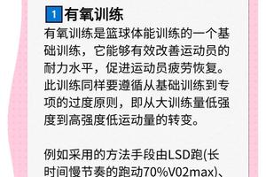 篮球运动体能训练方法